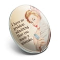 thumbnail image 2 of I Have No Problem Admitting That You Made a Mistake Funny Humor Metal 1.1" Tie Tack Hat Lapel Pin Pinback, 2 of 5