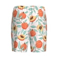 thumbnail image 7 of Daiia Peach Mens Woven Stretch Pajama Short,Short Pajama Pants-4X-Large, 7 of 7