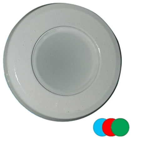 

2 White Round Marine Color Changing Dimmable Downlight