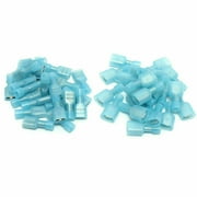 100pcs Female & Male Fully Insulated Wire Terminals Connector Nylon Spade Crimp
