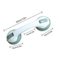 thumbnail image 2 of Protective Gear Bar for Bath and Shower Shower Handles - 12 Inch Strong Suction Bathroom Bar for Shower Chairs and Senior 2 Pack -Color Bar System 2PCS, 2 of 6