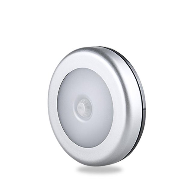 Luz con sensor de movimiento, luz de noche LED a batería, luces de escalones, luces de armario para escaleras, luces debajo de los gabinetes, lámpara para pegar en cualquier lugar para el ho