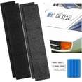 thumbnail image 1 of Velcro License Plate Holder Set Frameless Self-adhesive 2 Pieces - License Plate Holder For Every Ca, 1 of 5