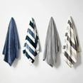thumbnail image 7 of Nautica  Home Collection  Throw-Super Soft  Cozy Micro Flannel Fleece, Medium Weight  Luxuriously Warm, Perfect for Bed or Couch, 50 x 60, Navy 50 x 60 Navy, 7 of 7