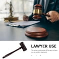 thumbnail image 4 of TEHAUX Gavel Wood Hammer Coffee 1Pack For Auctioneer Events, 4 of 8