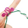 thumbnail image 1 of Cercle de Tension Crocheté à la Main Métal Guide de Fil Ouvert, 1 of 7