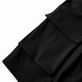 thumbnail image 6 of YLSDY Cargo Shorts for Men Plus Size Military Work Utility Outdoors Shorts Stretch Chinos Baggy Resistant Hiking Clothes Black XL, 6 of 6