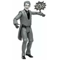 McFarlane DC 1966 TV Series The Joker Action Figure (Black & White)