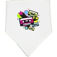 thumbnail image 2 of Inktastic The 80s Cassette Tapes Baby Bandana Bib, 2 of 4
