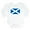 Cloud White, variant on CafePress - Scotland Flag Body Suit - Long Sleeve Infant Bodysuit