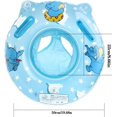 thumbnail image 2 of Baby Float, Pool Seat, Blue Cartoon Elephants Swimming Rings Pool Float Inflatable Buoy Swimming Baby Pool Toys Gift, 2 of 7