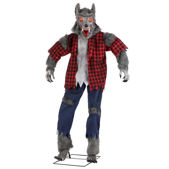 Animated Classic Werewolf Halloween Decoration