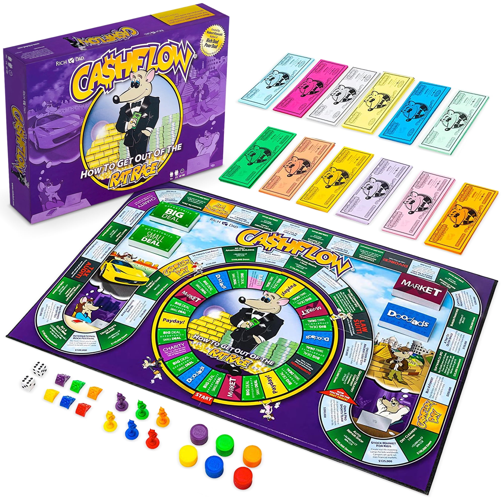 Rich Dad Cashflow Educational Board Game - Financial Literacy