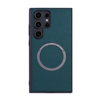 Decase Leather Case for Samsung Galaxy A54,Support Wireless Charging,Anti-Fingerprint Lightweight Anti-Scratch Hybrid Mag-Safe Magnetic Phone Cover for Galaxy A54 New - Green