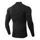thumbnail image 4 of Playera Licra Deportiva Gym Compresión Cuello Ruso, 4 of 8