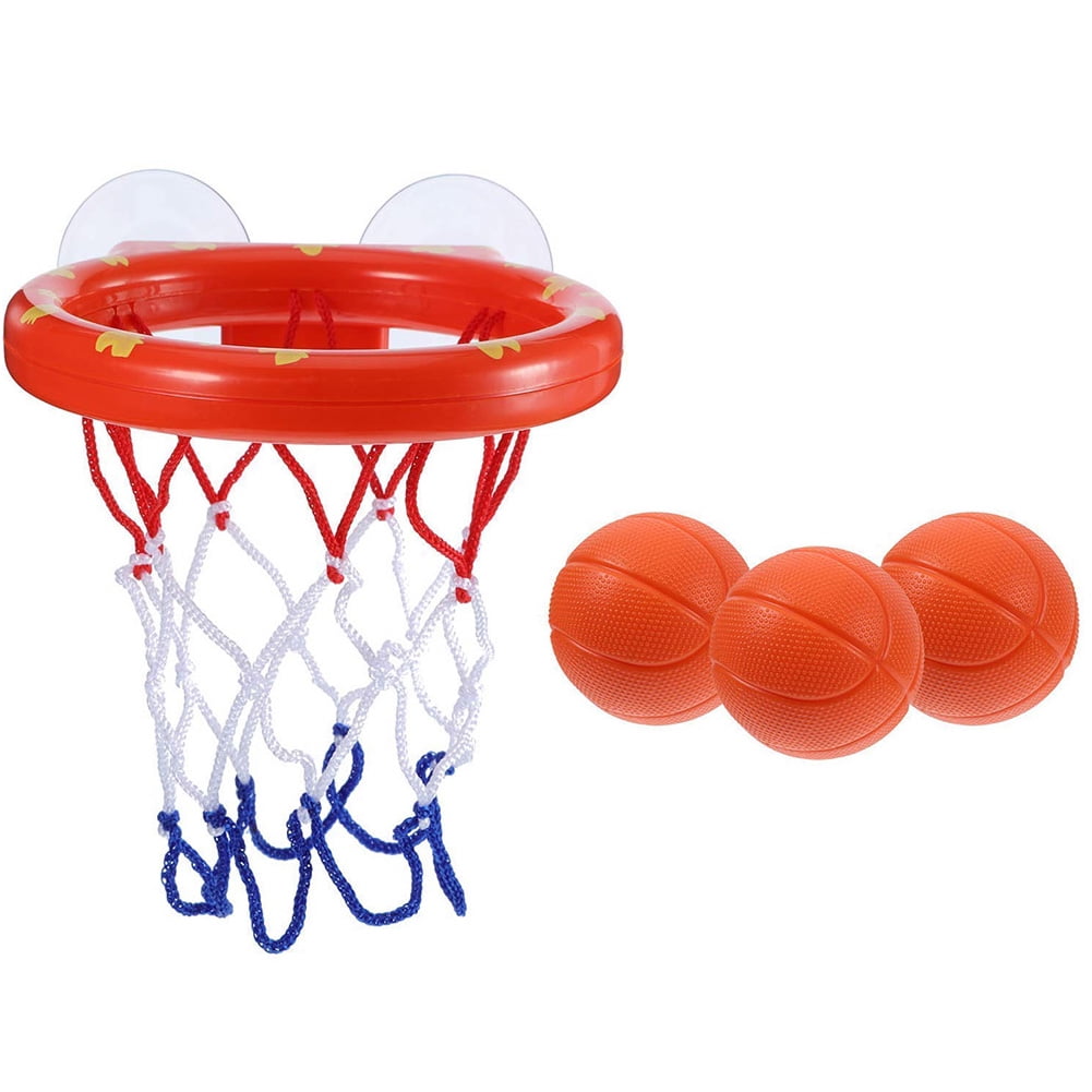 Baby Bath Toys Suction Cup Shooting Basketball Hoop With 3 Ball Bathroom Bathtub Shower Toy Kid Play Water Game Toy For Children