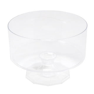 Opexscal 2-in-1 Trifle Bowl with Lid, Trifle Dish for Layered Desserts,  Large Salad Bowl with Lid