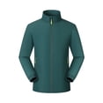 thumbnail image 4 of Cmtiyu Fashion Jackets for Men Casual Long Sleeve Stand Neck Outdoor Zip Up Green Jackets with Zip Pockets XXS-3XL, 4 of 9