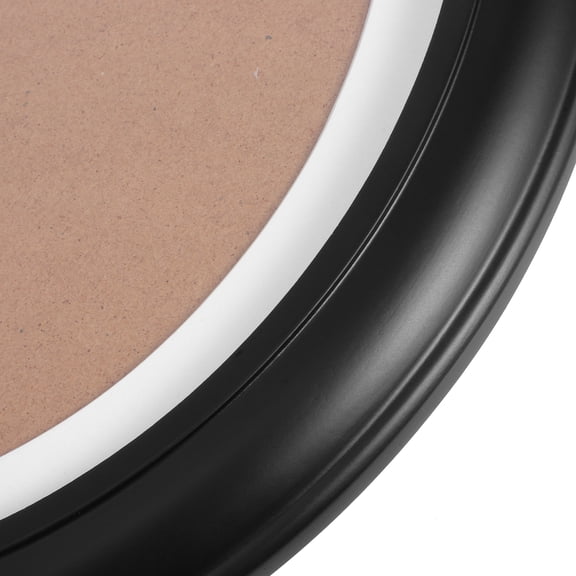 SEWOART Black Oval Wooden Picture Frame for Wall Mounting and Tabletop Display, Decorative Photo Frame