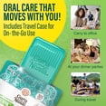 thumbnail image 3 of GuruNanda 2-in-1 QuickPik Toothpick with Interdental Pick- 300 Count - Plaque Removers - Travel Case, 3 of 9