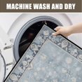 thumbnail image 3 of Washable Vintage Kitchen Mat 31"x20" Non Slip Soft Plush Low Profile Kitchen Rug, Distressed Medallion Oriental Style Sink Mat for Laundry Room Bedroom Office, 3 of 6