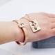 thumbnail image 5 of Set de pulsera y collar Uloveido SN300 para pareja, 5 of 6
