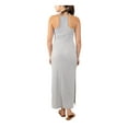 thumbnail image 2 of MIKEN Juniors' Racerback Maxi Cover-Up Dress Gray Size XL, 2 of 2