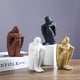 thumbnail image 1 of Decoración hogareña Gwong abstracto pensador estatua impermeable resina inspiración artística pensador escultura patrio decoración Gwong 21075783, 1 of 6