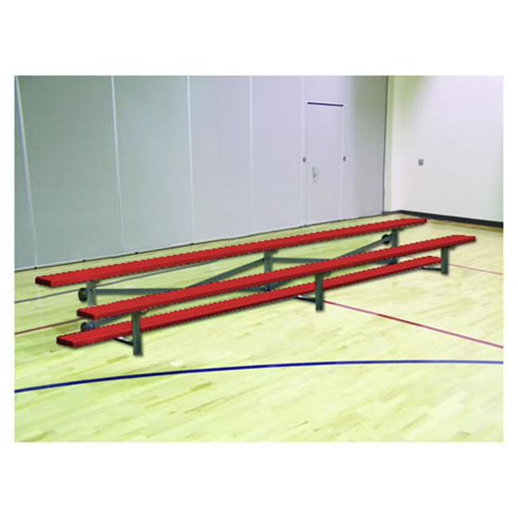 Jaypro Sports BLCH-2TRGPC Powder Coated 2 Row 15 ft. Tip and Roll