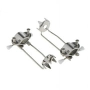 2Pcs Snow Adjustable 5 Prong Crutches Clips