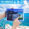thumbnail image 5 of Clear Fanny Pack Waterproof,Beach Cruise Ship Essential Accessories Must Haves,Waterproof Pouch for Phone Passport Wallet Purse with Waist Strap, 5 of 8