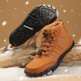 thumbnail image 3 of Botas Tobillo Minimalistas Nieve Descalzas Forro Piel Antideslizante para Hombres Y Mujeres, 3 of 9