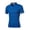 Blue#22, variant on Handshe Men's Lapel Top T-shirt Casual Solid Color Short Sleeved Shirts Tees Round V Neck Office Work Breathable Blouse