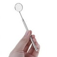 thumbnail image 5 of tooloflife Dental Oral Mirror Mouth Inspection Long Handle for Dental Students Dentist Stainless Steel Glass, 5 of 9