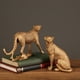 thumbnail image 3 of estatua estatuilla escultura,Estatuillas de la estatua de la pantera negra de la escultura del leopardo,casa decoración pantera leopardo estatua adornos,esculturas decoración del hogar, 3 of 6