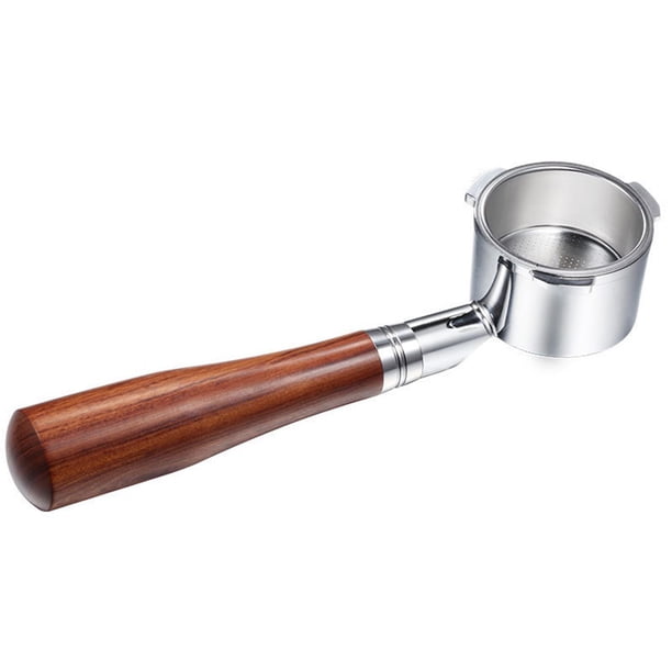 Advancent Mango de máquina de café de acero inoxidable, soporte de filtro profesional, fabricante de cuencos de cocina, malla fina de para el Juegos de servir café y té tipo 6 Advancent HA064531-06
