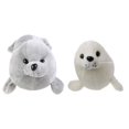 thumbnail image 5 of Lindos animales marinos focas juguetes Kawaii juguetes de peluche simulación focas muñeca, 5 of 5