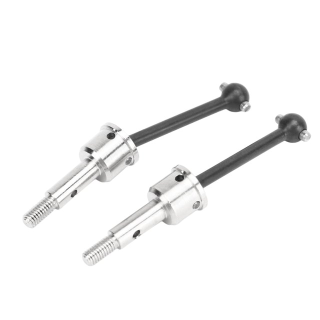 Eje De Transmisión CVD De Coche RC A Escala 1/16, Sistema De Tren Motriz Eficiente Plateado Eje De Transmisión CVD De Metal De Coche RC De Acero Para Modelo RC