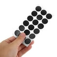 thumbnail image 3 of KAKOWELY 900 Pcs Cibles Rondes Noires pour Réparation de Cibles pour Praticiens, 3 of 8
