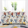 thumbnail image 6 of Cactus Slip-Resistant Elastic Slipcovers 1/2/3/4 Seat Couch Cover Stretch Plants Print Sofa Covers For Living Room, 6 of 6