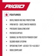 thumbnail image 4 of Faros antiniebla RIGID INDUSTRIES SR-Series DOT/SAE J583 de 15 cm, color amarillo, 4 of 7