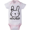 thumbnail image 3 of Gerber Short Sleeve Onesies Bodysuits, 8pk (Baby Girls), 3 of 6
