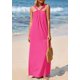 thumbnail image 5 of Vestido de verano PRETTYGARDEN para mujer 2025, con tiras sueltas, rosa, 5 of 8