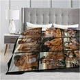 thumbnail image 3 of Personalised Photo Blanket Customized Blanket Picture Blanket Personalised for Kids Adults Birthday Anniversary Wedding Valentines Christmas Personalized Gifts 10 Photos 4 Size, 3 of 6