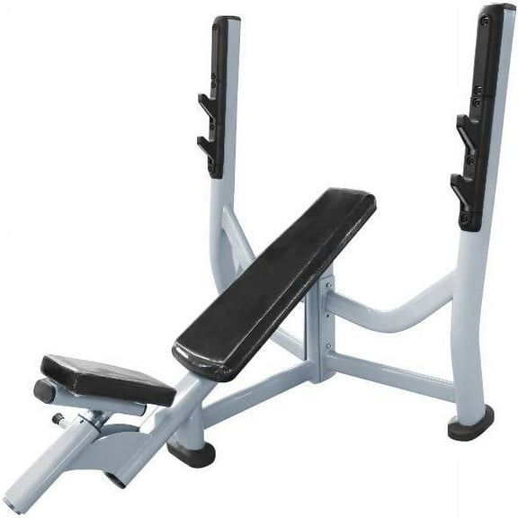 French Fitness FFS Silver Olympic Incline Bench (New)