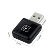 thumbnail image 3 of 2in1 Wireless CarPlay Dongle Wireless for Android Auto Adapter AI Smart Box Car Intelligent Systems,1 x Carplay Adapter,Black, 3 of 5