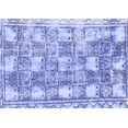 thumbnail image 1 of Ahgly Company Indoor Rectangle Abstract Blue Modern Area Rugs, 5' x 8', 1 of 4