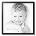 thumbnail image 2 of ArtToFrames 20" x 20" Satin Black Picture Frame, 20x20 inch Black Wood Poster Frame (WOM-4654), 2 Pack, 2 of 7