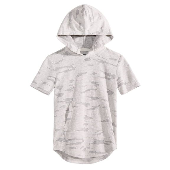 Jaywalker Big Kid Boys Printed Hoodie,Natural,S