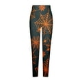 thumbnail image 4 of Owordtank High Waist Trouser for Women Skinny Casual Halloween Print Pants, 4 of 5